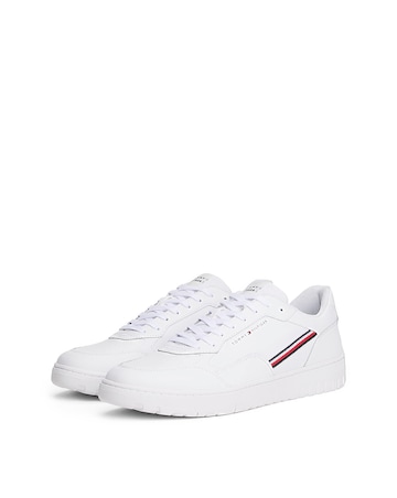Tommy Hilfiger Basket Stripes Trainer - White