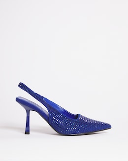 Lille Embellished Heeled Shoes - Wide Fit (E)