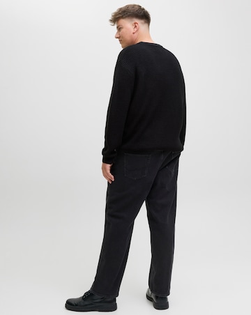 Jack & Jones Global Knitted Jumper - Black