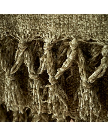 Catherine Lansfield Plain Chenille Throw