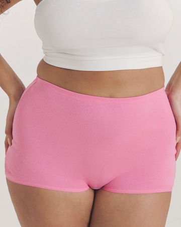 Pretty Secrets (4 Pack) Cotton Comfort Short Knickers