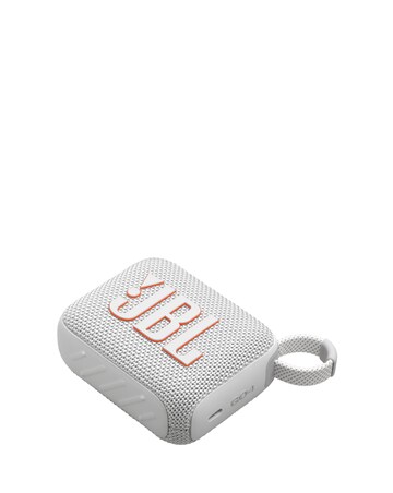 JBL GO 4 Compact Portable Speaker - White