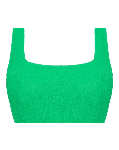 Mix and Match Crinkle Square Neck Bikini Top