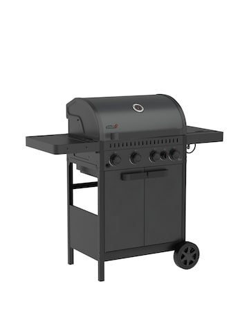 Charles Bentley Ottimo Origin 350 4 Burner Gas Barbecue with Side Burner