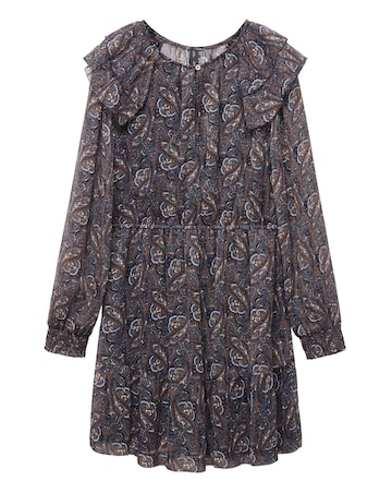 Mango Sara Printed Mini Dress