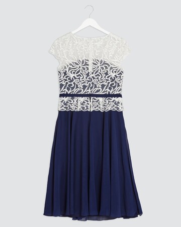 Nightingales Embroidered Swing Dress