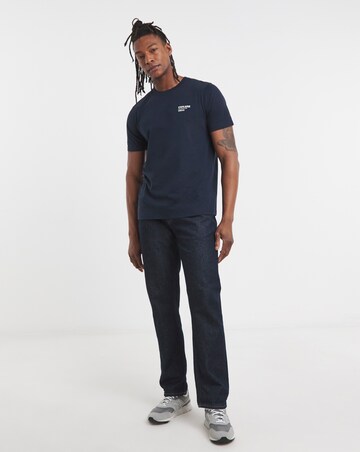 Kyoto Graphic T-Shirt- Navy