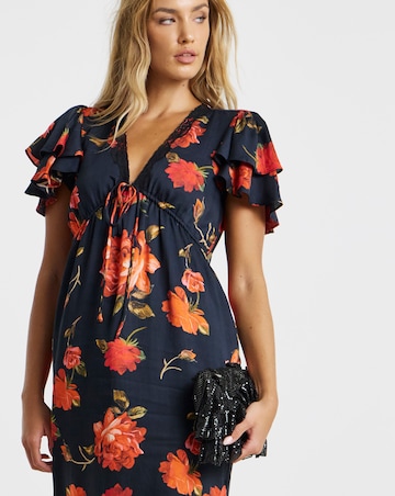 Hope & Ivy Felicity Midi Dress
