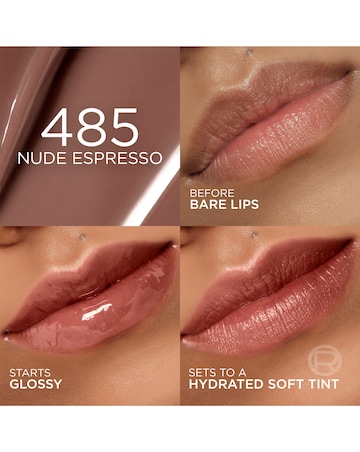 LOreal Paris Hyaluron Tint Lip Stain Serum 485 Nude Espresso