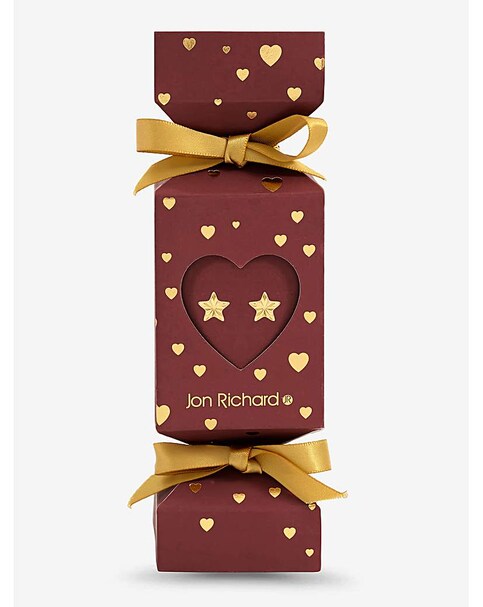 Jon Richard 18K Gold Plated Star Earrings - Gift Cracker
