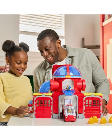 Paw Patrol Fire Rescue Command Centre with Marshall Figure