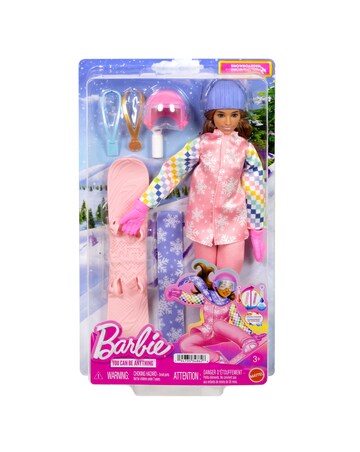 Barbie Snowboarder Doll and Accessories