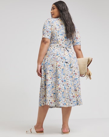 Joe Browns Floral Tea Jersey Midaxi Dress