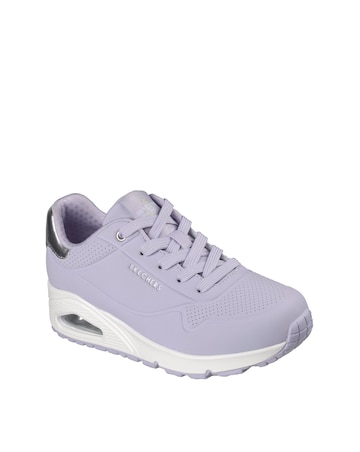 Skechers Lilac Uno Golden Air Trainers - Standard Fit (D)