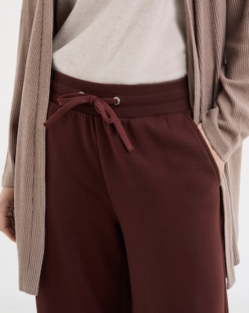Chocolate Wide Leg Joggers