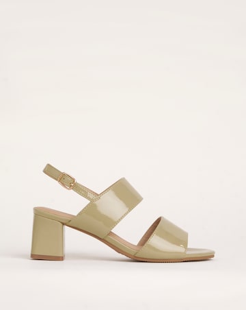 Cushion Walk Block Heeled Sandals EEE Fit