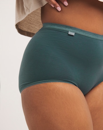 Sloggi 3Pack Cotton Basic Maxi Knickers Dark Combi