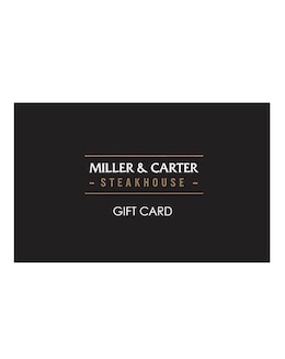Miller & Carter £100 Gift Card