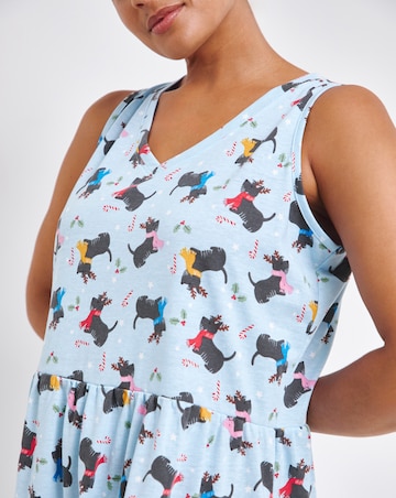 Pretty Secrets Christmas Value Sleeveless Nightie