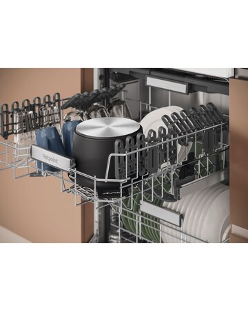 Hotpoint Maxi Space H7F HS41 UK Full Size Dishwasher 15 Place White + Install