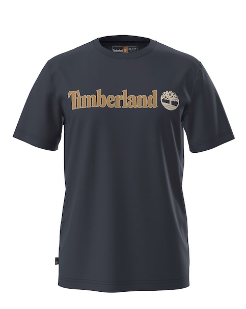 Timberland Kennebec River Linear Logo T-Shirt - Dark Sapphire