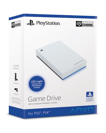 Seagate Game Drive PS4/PS5 2TB External Portable Hard Drive