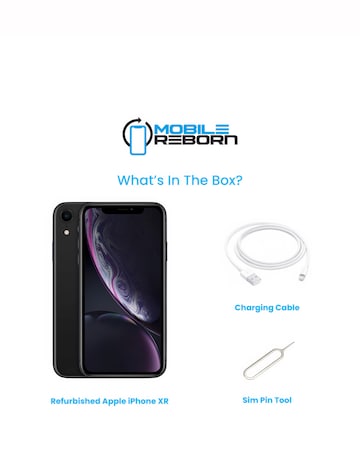 Refurbished Apple iPhone XR 64GB - Black (Pristine Condition)