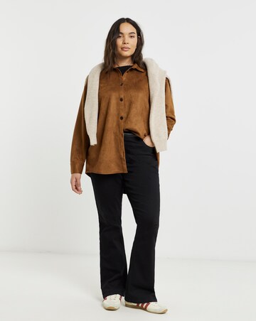 Simply Be Suede Shirt