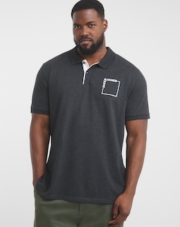 Jack &amp; Jones Verner Logo Polo - Grey