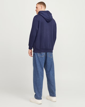 Jack & Jones Caleb Varsity Hoodie - Navy