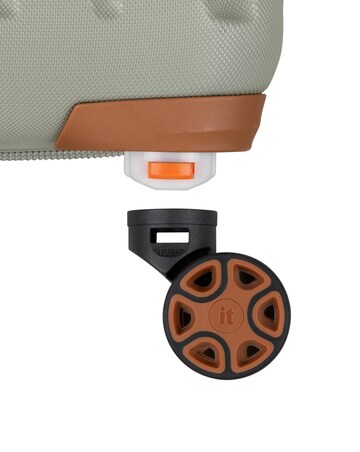 IT Luggage Convertible Medium Suitcase with Removable Wheels