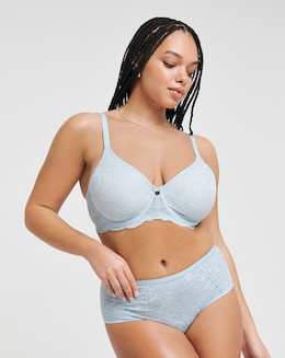 Triumph Amourette Charm Minimiser Wired Bra Blue