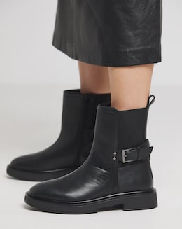 Kylo Chelsea Leather Ankle Boots - Extra Wide Fit (EEE)