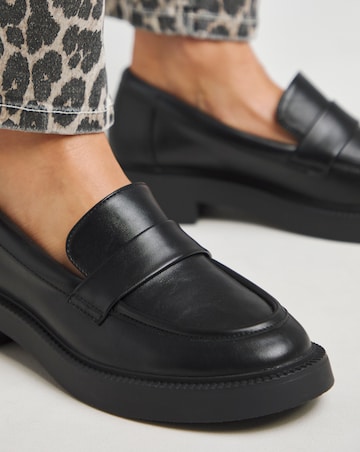 Vienna Simple Chunky Loafers - Extra Wide Fit (EEE)