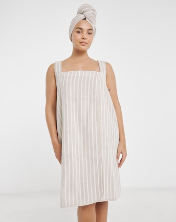 Pretty Secrets Towelling Shower Wrap And Turban