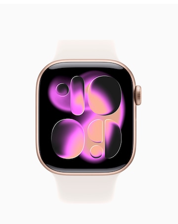 Apple Watch Series 11 GPS 46mm -Light Blush Sport Band - S/M