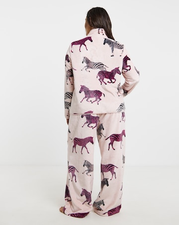 Chelsea Peers Zip Up Fleece Lounge Set