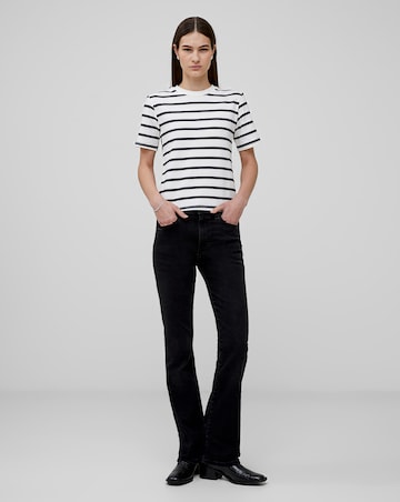 French Connection Rallie Cotton Stripe Tee