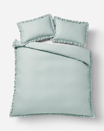 Ruffled Edge Duvet Cover Set