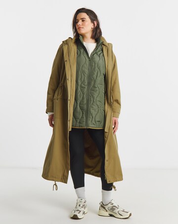 Neutral Premium Adjustable Waist 3 in 1 Parka & Gilet