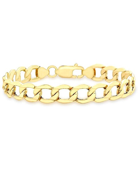 Gents 9 Carat Gold Curb Bracelet