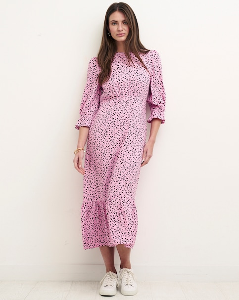 Nobody's Child Alexa Ditsy Print Midi Dress
