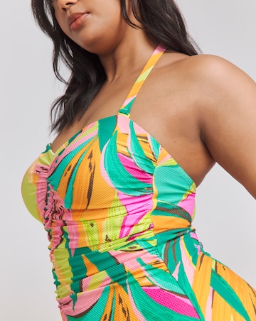 Ruched Bandeau Swimsuit