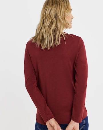 Crew Neck Long Sleeve T-Shirt