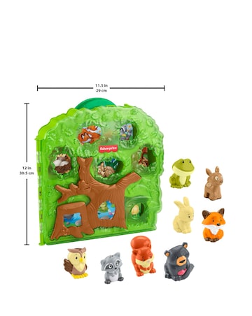 Fisher-Price Little People Forest Friends Carry Case Toddler Playset