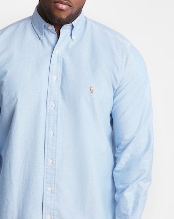 Polo Ralph Lauren Blue Classic Fit Long Sleeve Oxford Shirt