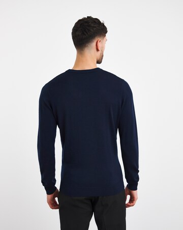 Merino Wool Crew Neck Sweater