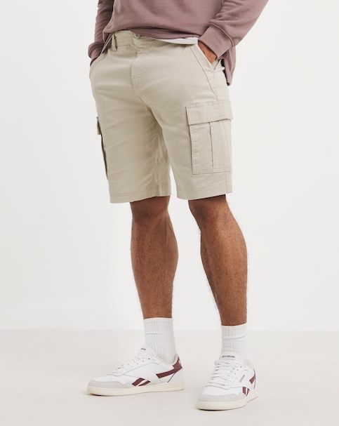 Cotton Stretch Cargo Short