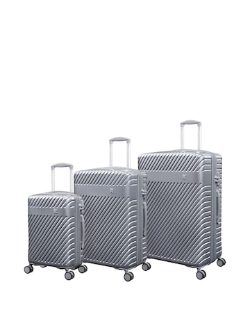 IT Luggage Slipstream 3 Piece Set - Silver