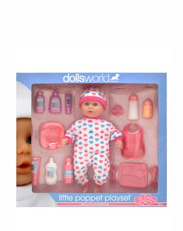 Dolls World Little Poppet Doll and Playset